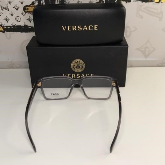 💯- New Authentic Versace VE3339U 5406 Square Unisex Eyeglasses - Picture 7 of 11